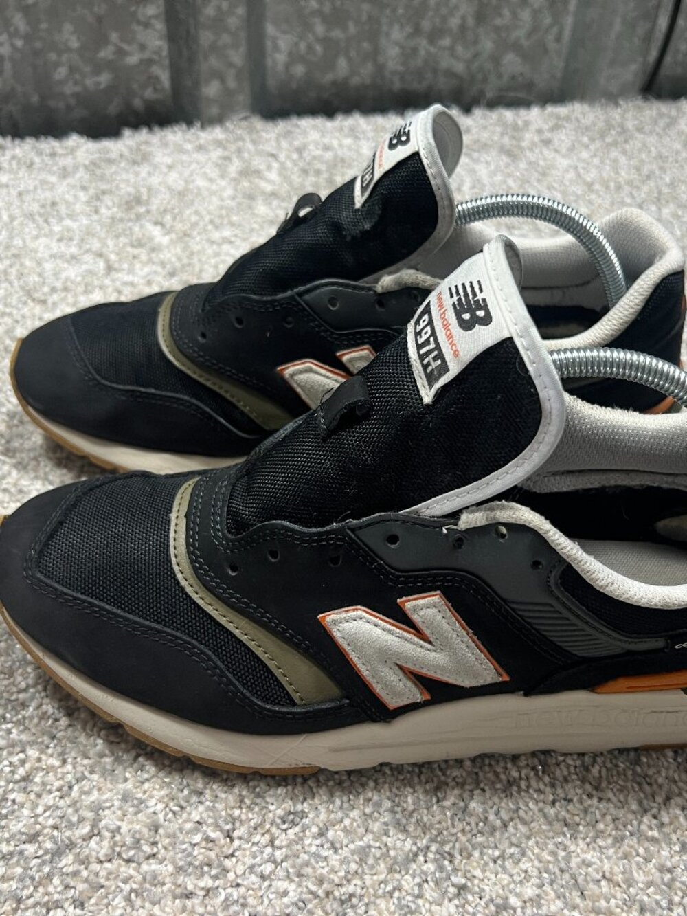 Men's New Balance 997H 10.5 Navy Blue Orange CM997HLP